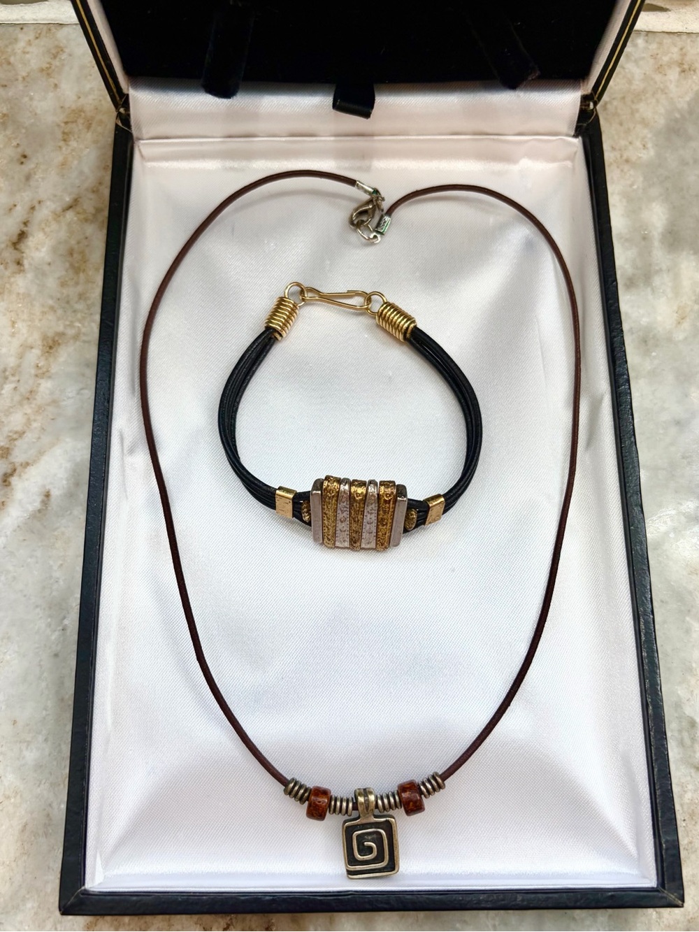 NEW! Greek Necklace & Bracelet